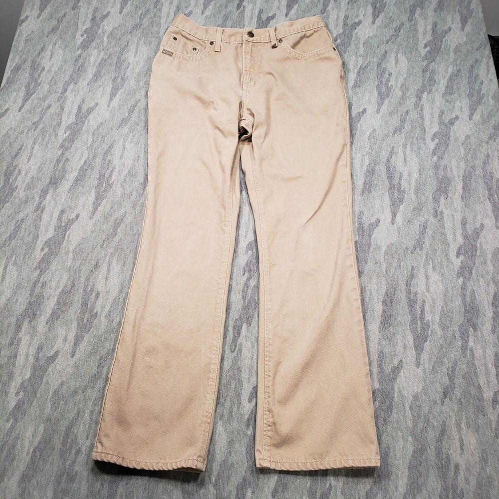 Vintage Rockies Jeans Womens 12 Brown Natural Rise Bootcut Cowgirl